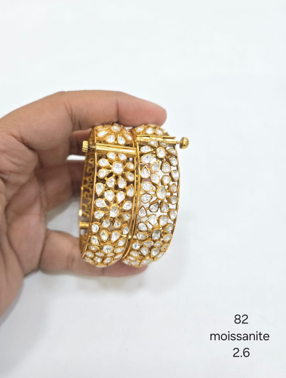 Moissanite Bangles Collections