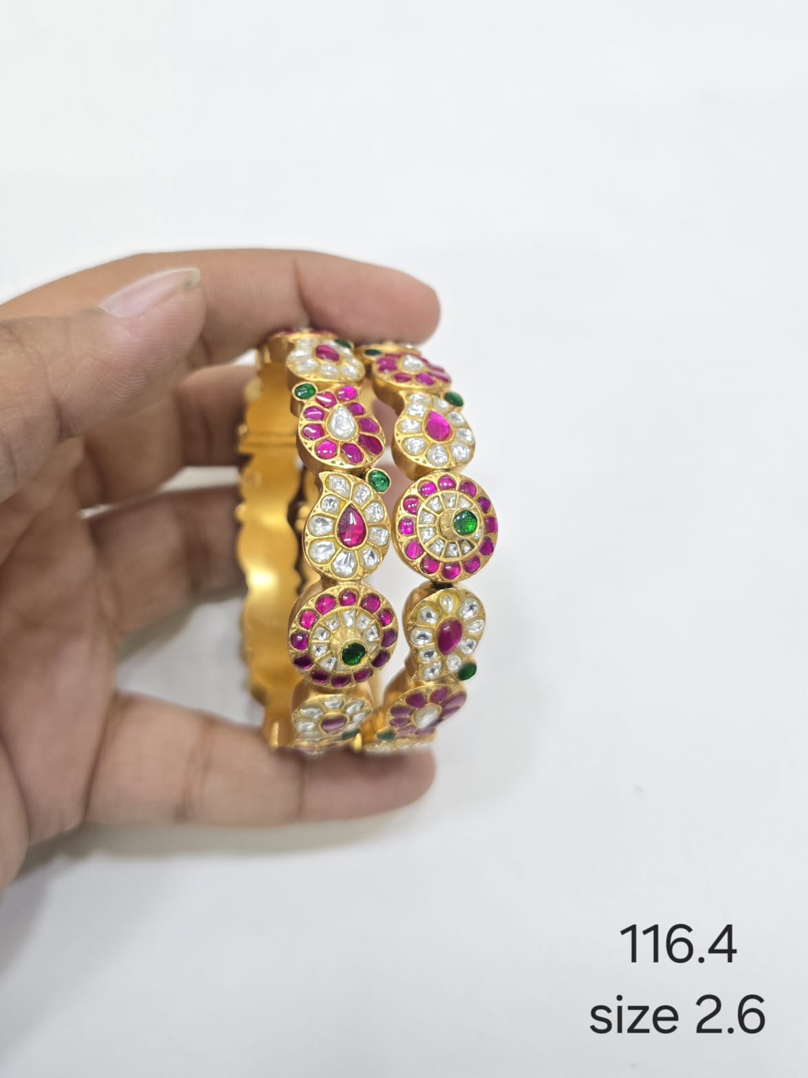 Kundan Bangles Collections