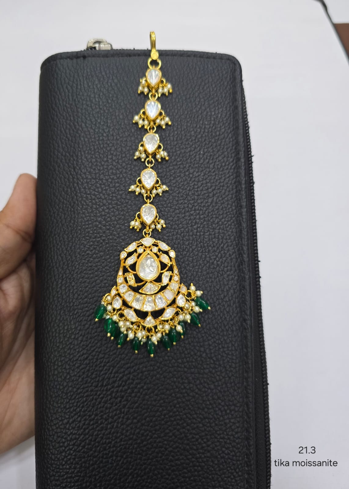 Moissanite Papidi Billa(Maang tikka) Collections