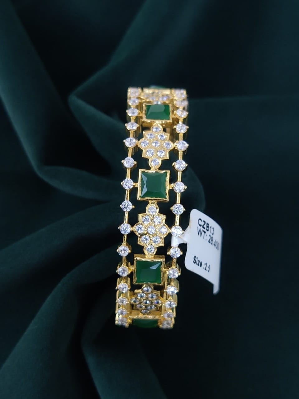 Single CZ Bangles Coleections