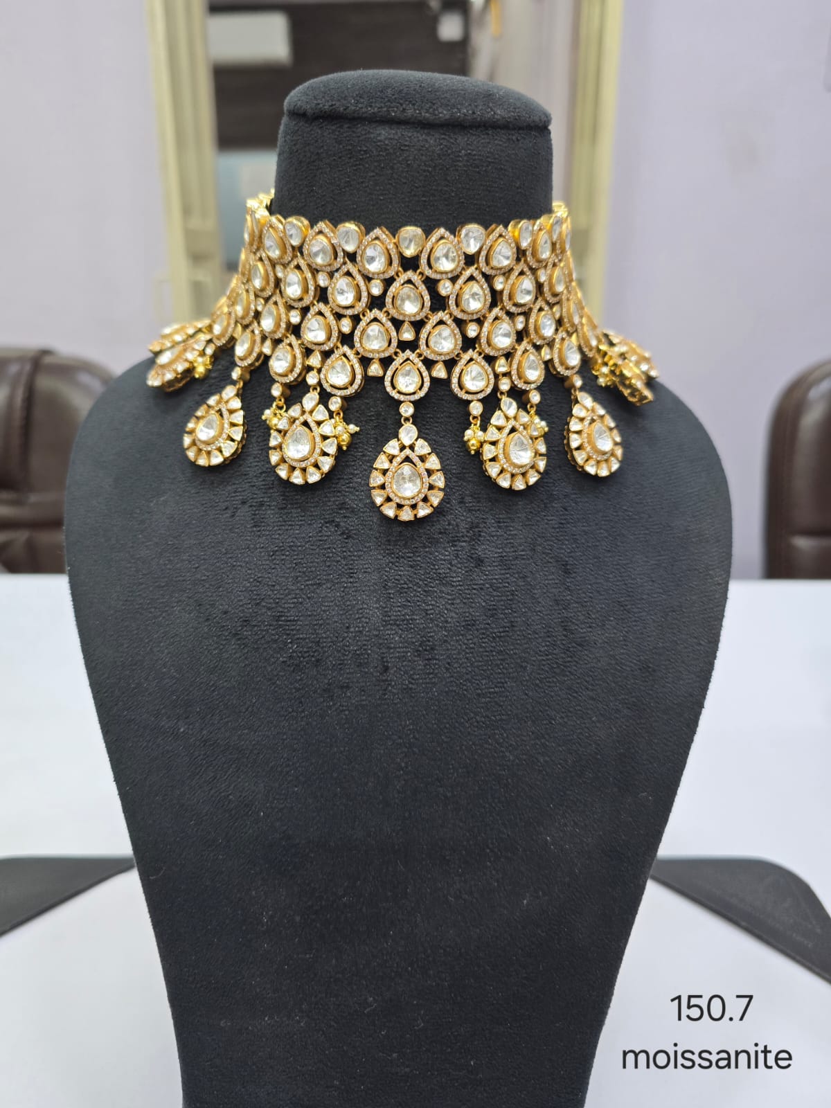 Moissanite Choker Collections