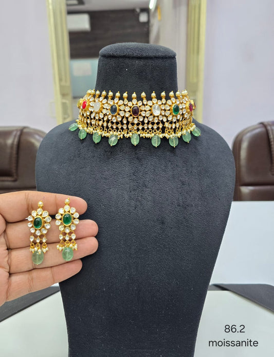 Moissanite Choker Collections