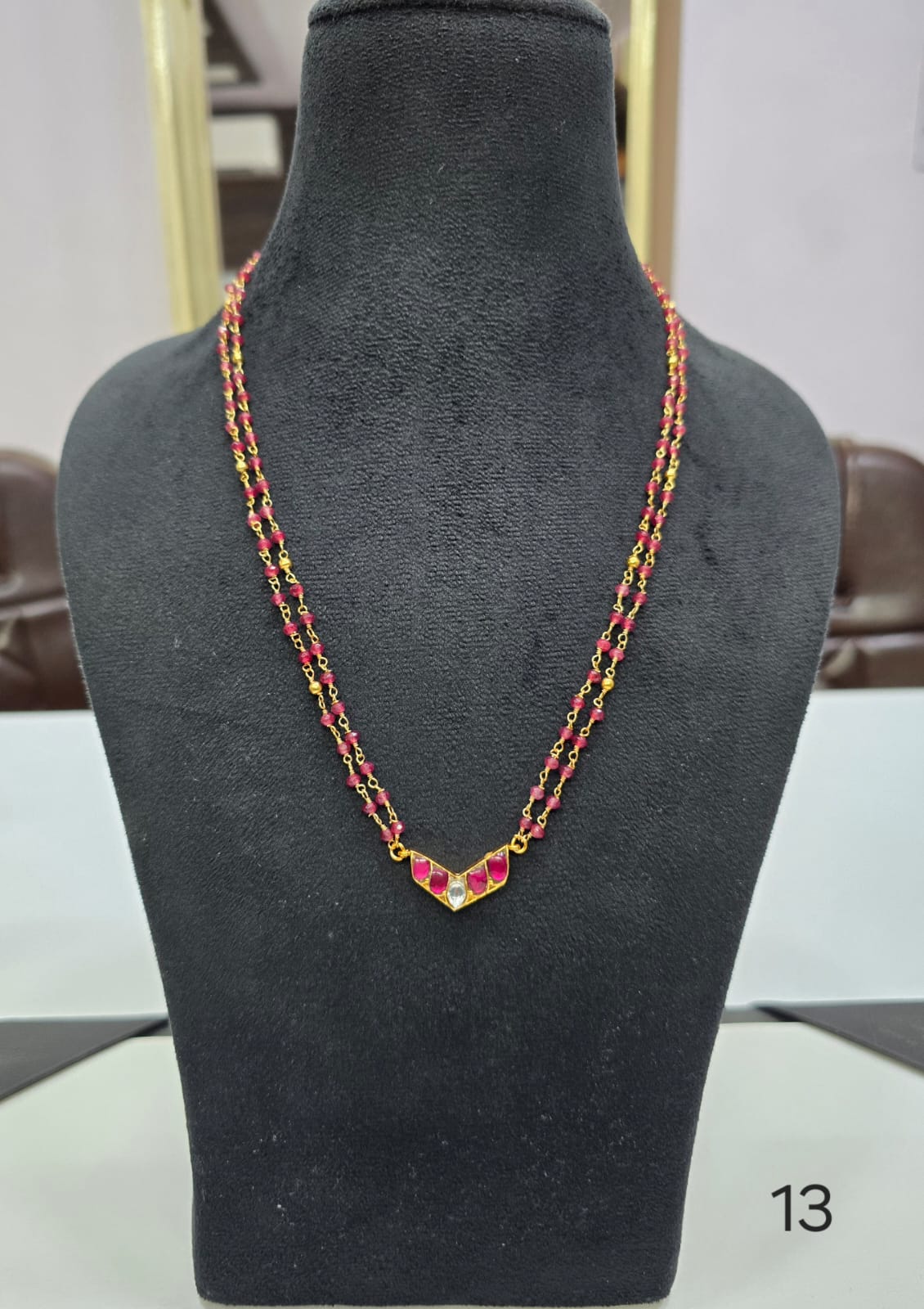 Red Kundan Collections