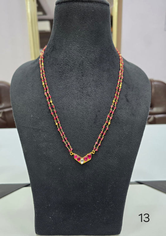 Red Kundan Collections