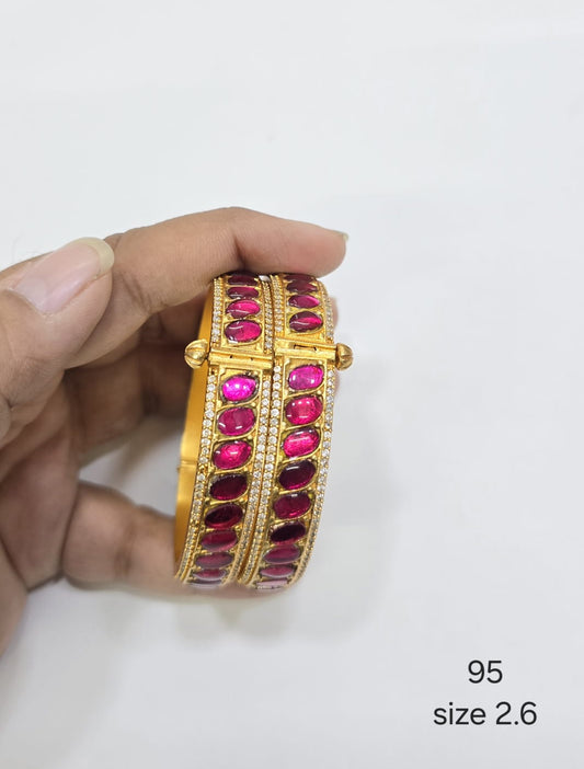 Kundan Bangles Collections