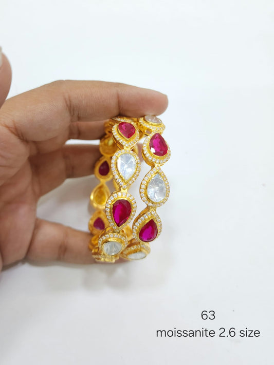 Moissanite Bangles Collections