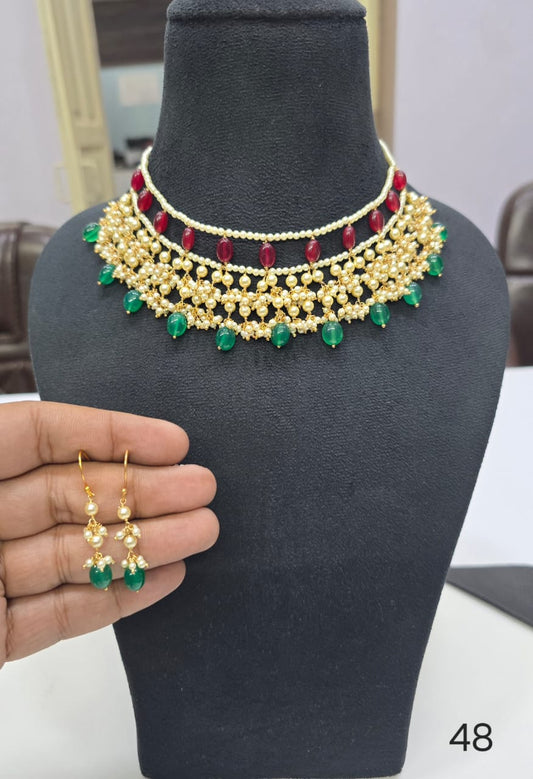 Pearls Neck Piece