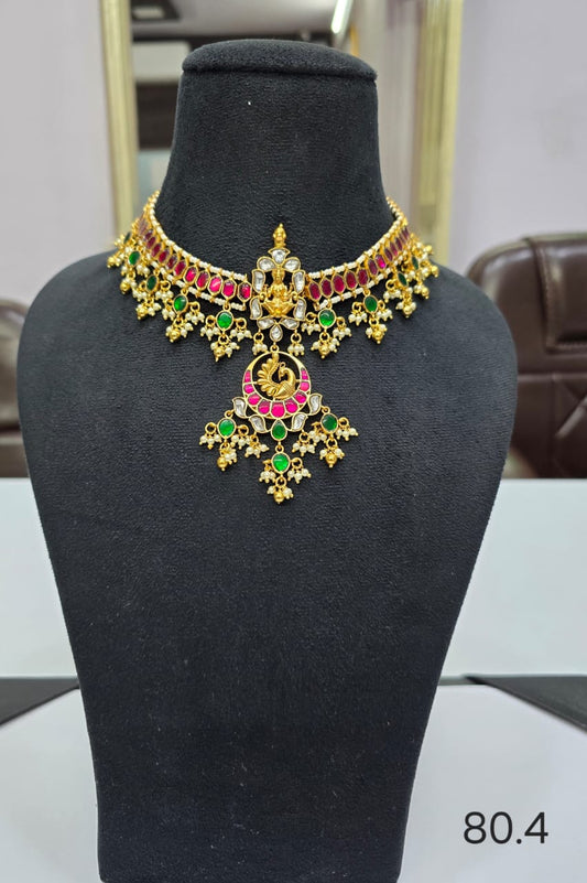 Beautiful Choker with pendant jadau
