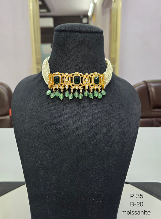 Moissanite Choker