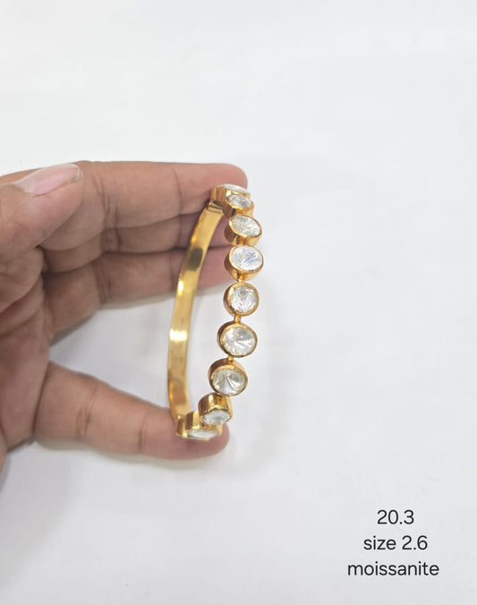 Moissanite Bangles Collections