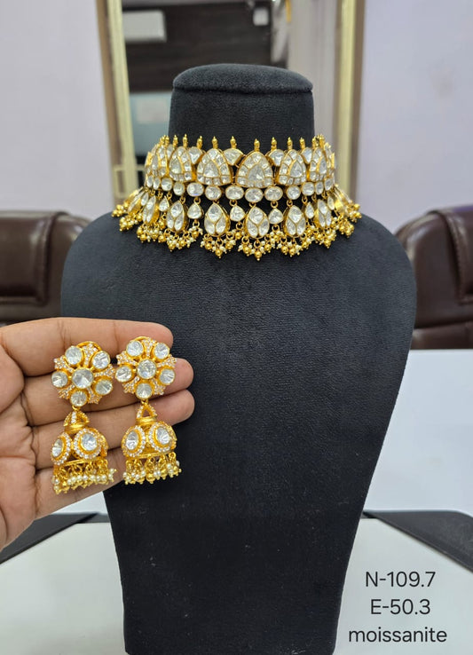 Moissanite Choker Collections
