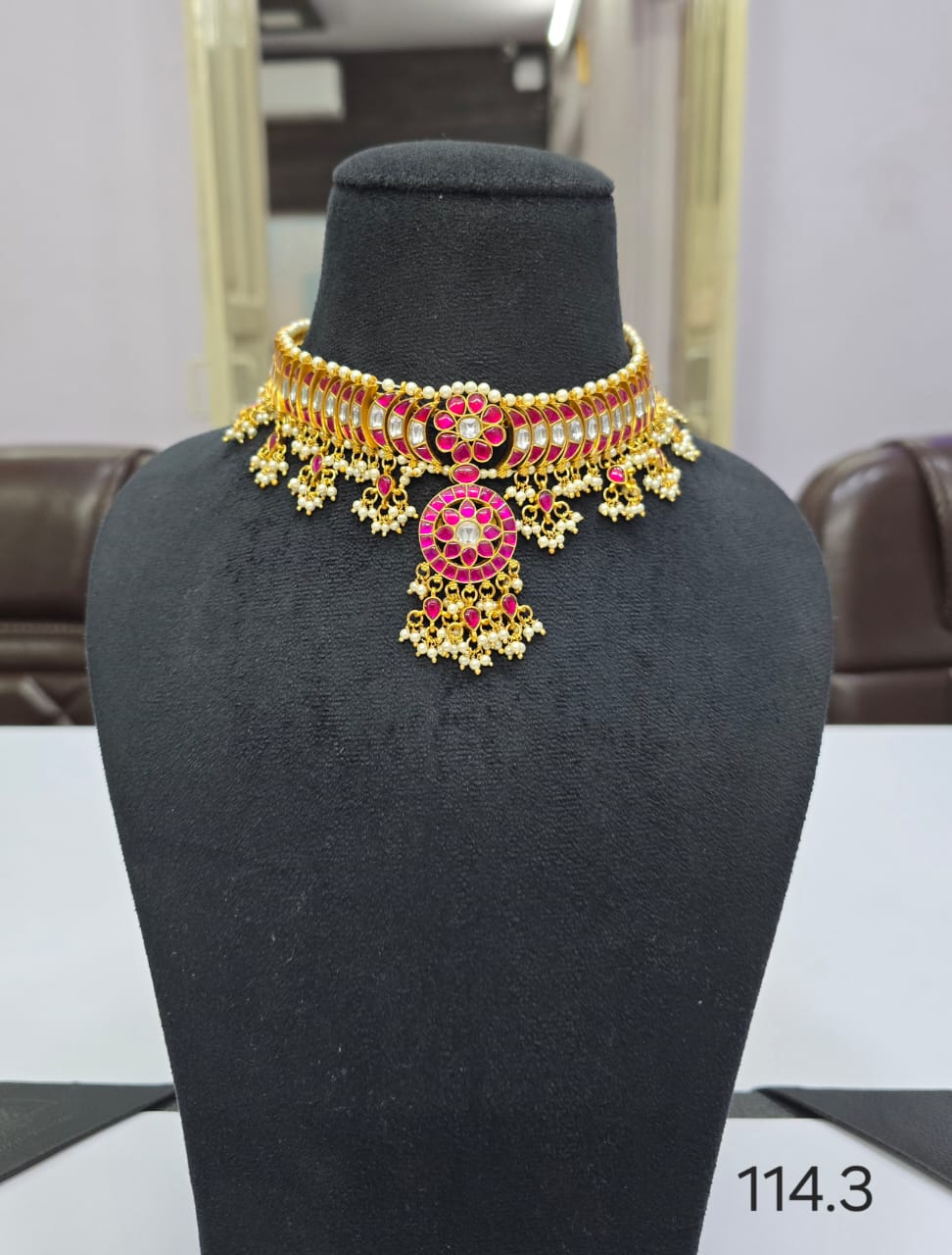 Premium Jadau choker