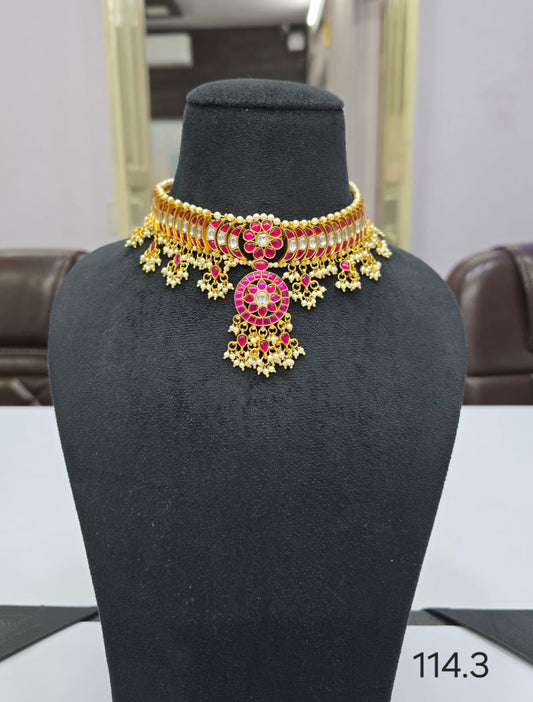 Premium Jadau choker