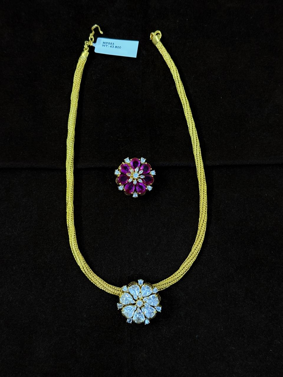 Moissanite Neck piece