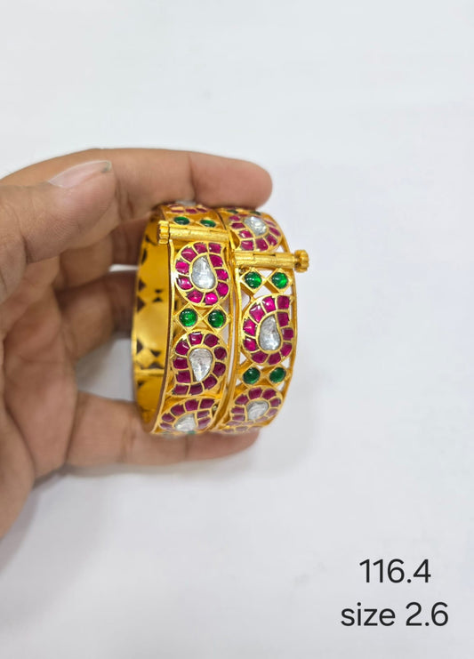Kundan Bangles Collections