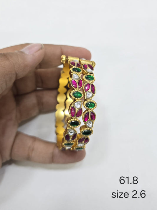 Kundan Bangles Collections