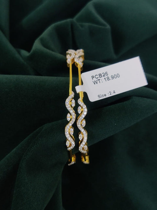 Premium CZ Bangles Collections