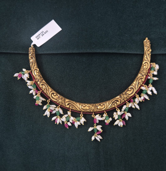 Antique Guttapusala Nakshi Necklace
