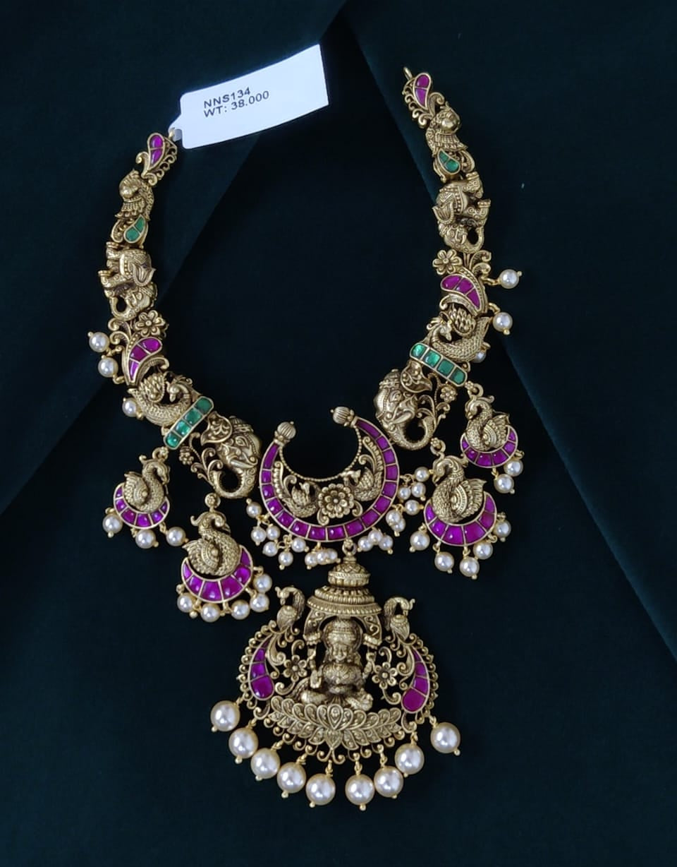Kundan Nakshi Multi Necklace