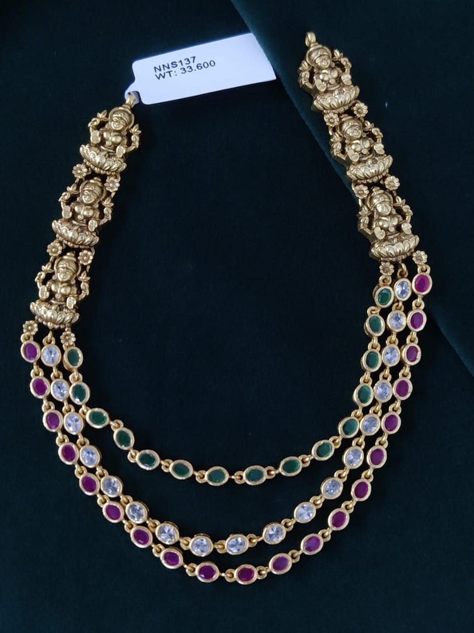 Kundan Nakshi with Mutli Necklace
