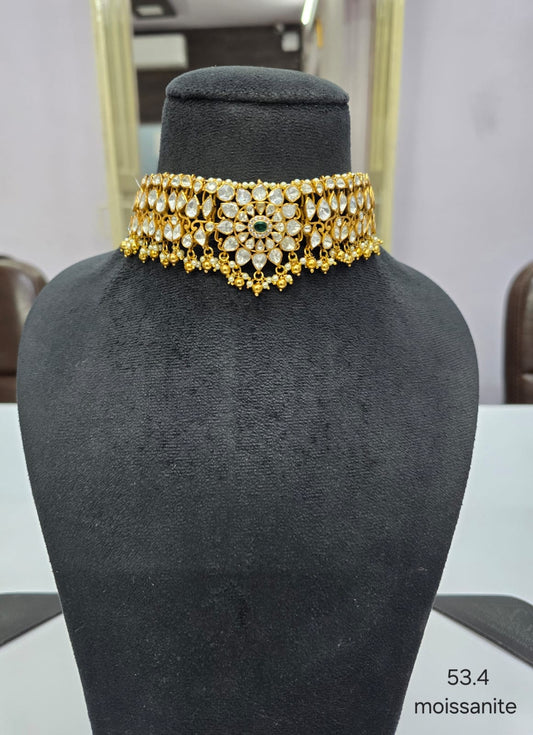 Moissanite Choker Collections