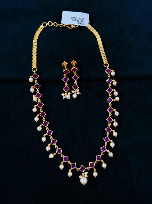 CZ Neck Piece