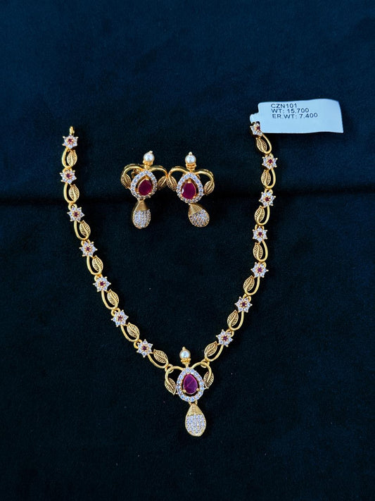 CZ Necklace set